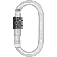 Kratos Stahl-Karabiner mit Schraubverschluss - Keylock Version