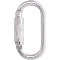 Kratos Stahlkarabiner mit Automatikverschluss Vierteldrehung (Twist-Lock) mit 16 mm Öffnungsweite