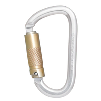 Kratos Stahlkarabiner mit dreifach wirkendem Automatikverschluss (Triple-Lock) - Keylock Version