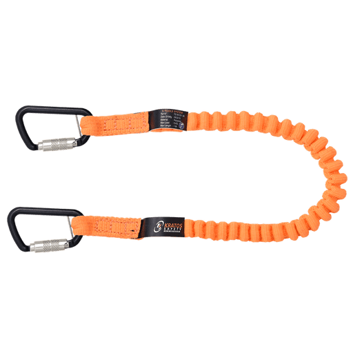 Kratos Stretch Verbindungsmittel mit integrierten Karabinern für Werkzeug - Gerüstexpress.de