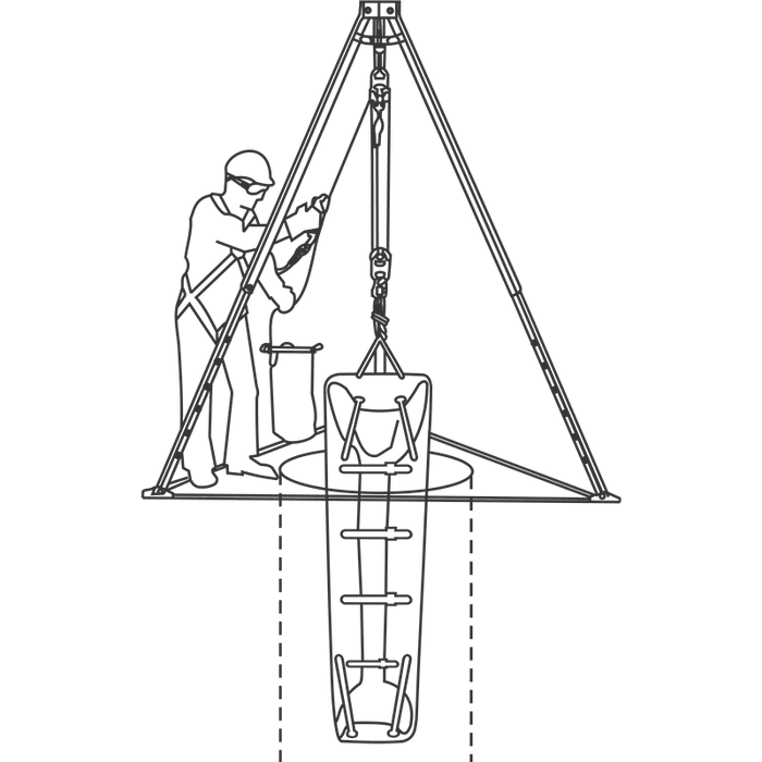 Kratos Tragbahre/Stretcher - Gerüstexpress.de