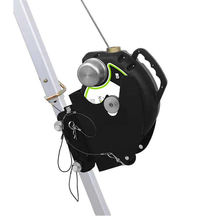 Kratos Universal Adapterplatten - Set zum Einbau des Höhensicherungsgerätes mit integrierter Rettungsfunktion auf Dreibein mit Umlenkroll - Gerüstexpress.de