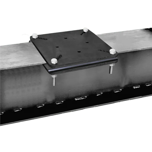 Kratos Verzinkte Stahlplatten zum Aufklemmen auf Stahlträger (80 - 150 mm) - Gerüstexpress.de