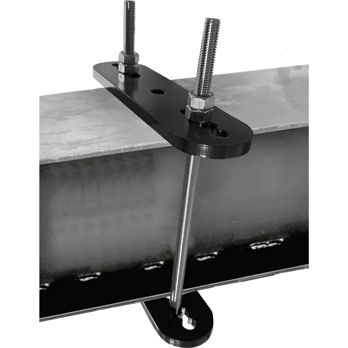 Kratos Verzinkte Stahlplatten zum Klemmen von Zwischenpunkten mittels Konterplatte (für Träger von 80150 mm Breite) - Gerüstexpress.de