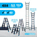Professionelle Klappleitern Eurostairs 4x4 - Gerüstexpress.de