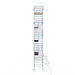 Rollgerüst Alumexx Extra 135x190 10,2m Arbeitshöhe an der Fassade - Gerüstexpress.de