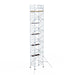 Rollgerüst Alumexx Extra 135x190 12,2m Arbeitshöhe an der Fassade - Gerüstexpress.de