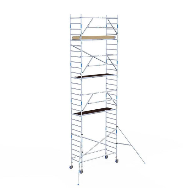Échafaudage mobile DiY Extra 90x190/250 garde-corps de sécurité