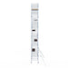 Rollgerüst Alumexx Light 135x250 12,2m Arbeitshöhe an der Fassade - Gerüstexpress.de