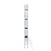 Rollgerüst Alumexx Light 75x190 10,2m Arbeitshöhe an der Fassade - Gerüstexpress.de