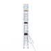 Rollgerüst Alumexx Light 75x190 8,2m Arbeitshöhe an der Fassade - Gerüstexpress.de