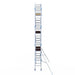 Rollgerüst Alumexx Light 75x250 8,2m Arbeitshöhe an der Fassade - Gerüstexpress.de