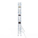 Rollgerüst Alumexx Light 75x250 9,2m Arbeitshöhe an der Fassade - Gerüstexpress.de
