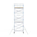 Rollgerüst Alumexx Light 75x250 9,2m Arbeitshöhe an der Fassade - Gerüstexpress.de