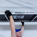 Rollgerüst Alumexx Light 90x190 5,2m Arbeitshöhe an der Fassade - Gerüstexpress.de