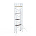 Rollgerüst Alumexx Light 90x250 10,2m Arbeitshöhe an der Fassade - Gerüstexpress.de