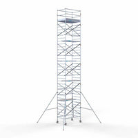 Rollgerüst Euro 135x190 12,2m Arbeitshöhe