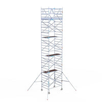Rollgerüst Eurogerüst Original 135x190 10,2m Arbeitshöhe Carbonplattform freistehend