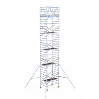 Rolling scaffold Euro scaffolding Original 135x190 11.2m working height carbon platform freestanding