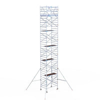 Rollgerüst Eurogerüst Original 135x190 12,2m Arbeitshöhe Carbonplattform freistehend