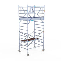 Rollgerüst Eurogerüst Original 135x190 5,2m Arbeitshöhe freistehend