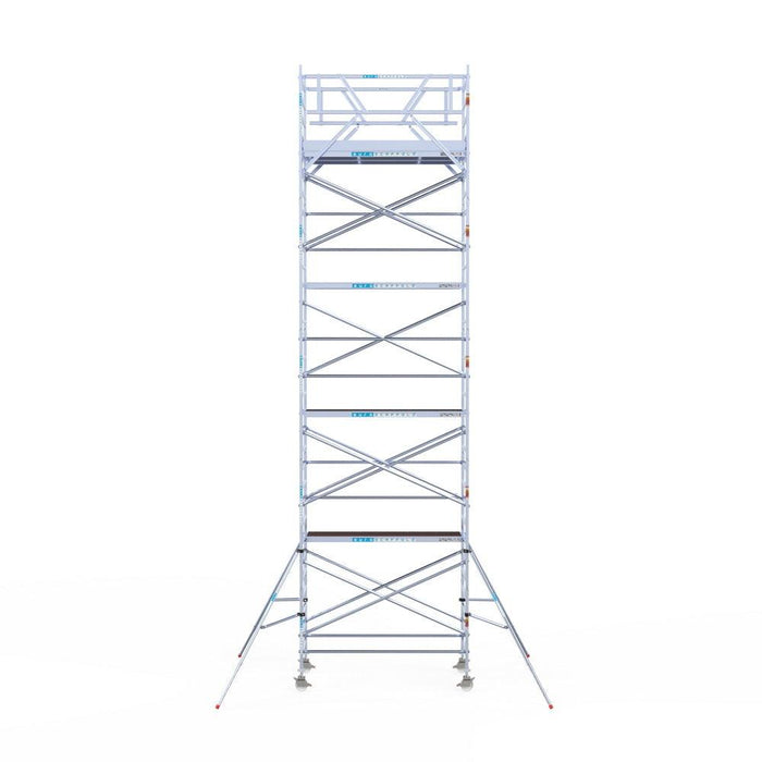 Rollgerüst Eurogerüst Original 135x250 10,2m Arbeitshöhe Carbonplattform freistehend - Gerüstexpress.de