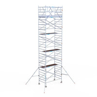 Rollgerüst Eurogerüst Original 135x250 10,2m Arbeitshöhe freistehend