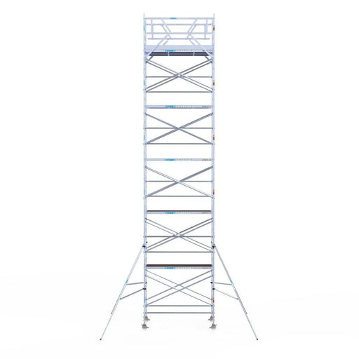 Rollgerüst Eurogerüst Original 135x250 12,2m Arbeitshöhe Carbonplattform freistehend - Gerüstexpress.de