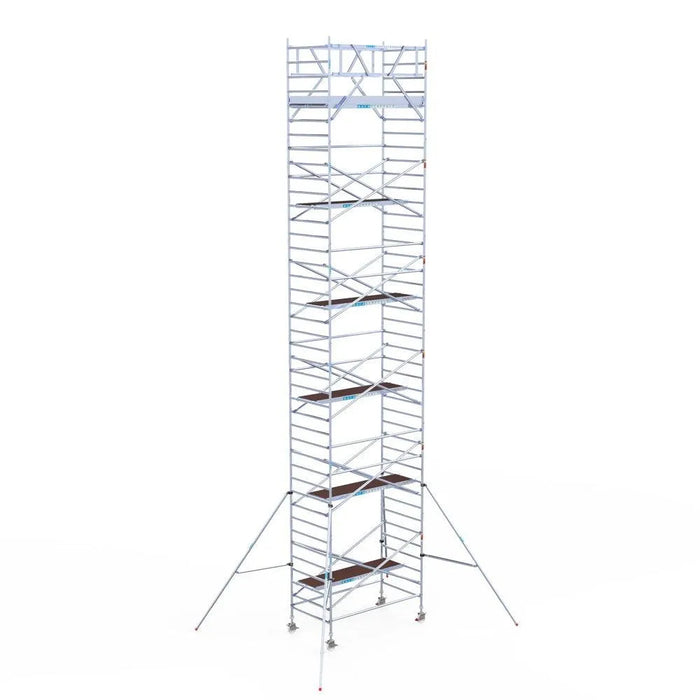 Rollgerüst Eurogerüst Original 135x250 13,2m Arbeitshöhe Carbonplattform freistehend - Gerüstexpress.de