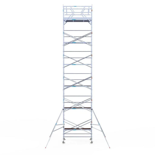 Rollgerüst Eurogerüst Original 135x250 13,2m Arbeitshöhe Carbonplattform freistehend - Gerüstexpress.de