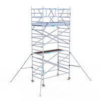 Rollgerüst Eurogerüst Original 135x250 6,2m Arbeitshöhe freistehend