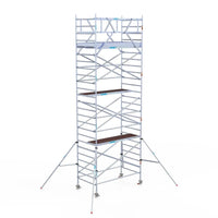 Rollgerüst Eurogerüst Original 135x250 8,2m Arbeitshöhe Carbonplattform freistehend