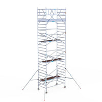 Rollgerüst Eurogerüst Original 135x250 9,2m Arbeitshöhe Carbonplattform freistehend