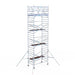 Rollgerüst Eurogerüst Original 135x250 9,2m Arbeitshöhe Carbonplattform freistehend - Gerüstexpress.de