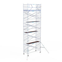 Rollgerüst Eurogerüst Original 135x305 10,2m Arbeitshöhe an der Fassade