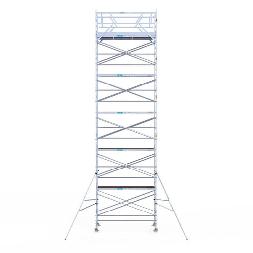 Rollgerüst Eurogerüst Original 135x305 12,2m Arbeitshöhe freistehend - Gerüstexpress.de