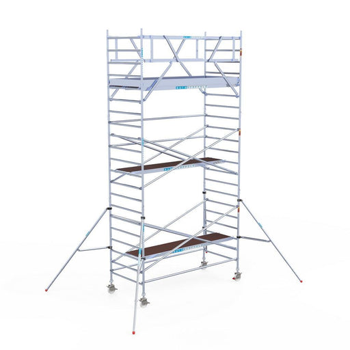 Rollgerüst Eurogerüst Original 135x305 7,2m Arbeitshöhe freistehend - Gerüstexpress.de