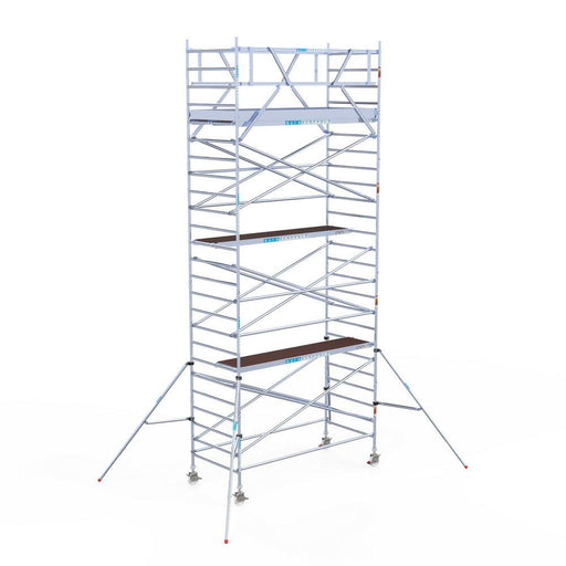 Rollgerüst Eurogerüst Original 135x305 8,2m Arbeitshöhe Carbonplattform freistehend - Gerüstexpress.de