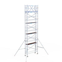 Rollgerüst Eurogerüst Original 75x250 10,2m Arbeitshöhe freistehend