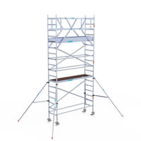 Rollgerüst Eurogerüst Original 75x250 6,2m Arbeitshöhe freistehend