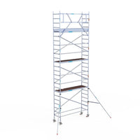 Rollgerüst Eurogerüst Original 75x250 8,2m Arbeitshöhe an der Fassade