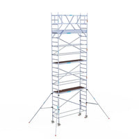 Rollgerüst Eurogerüst Original 75x250 8,2m Arbeitshöhe freistehend