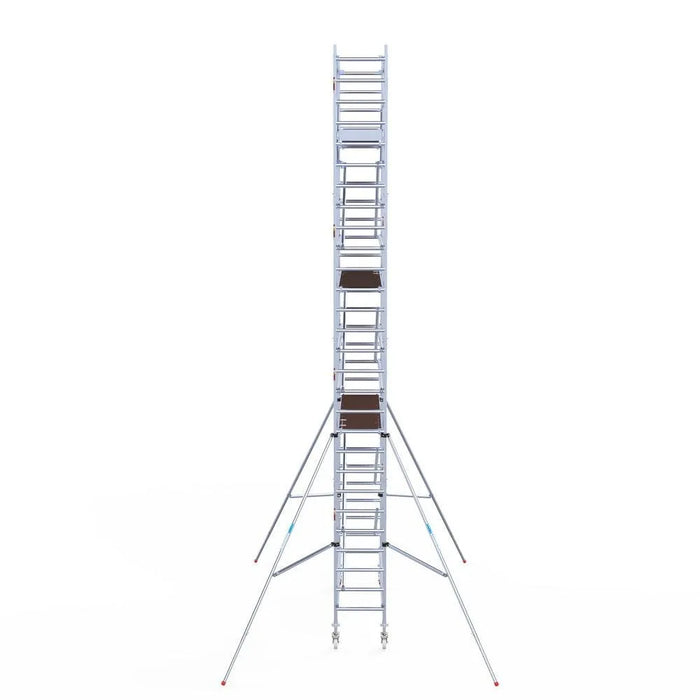 Rollgerüst Eurogerüst Original 75x305 9,2m Arbeitshöhe Carbonplattform freistehend - Gerüstexpress.de