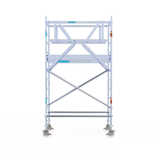 Rollgerüst Eurogerüst Original 90x190 4,2m Arbeitshöhe freistehend - Gerüstexpress.de
