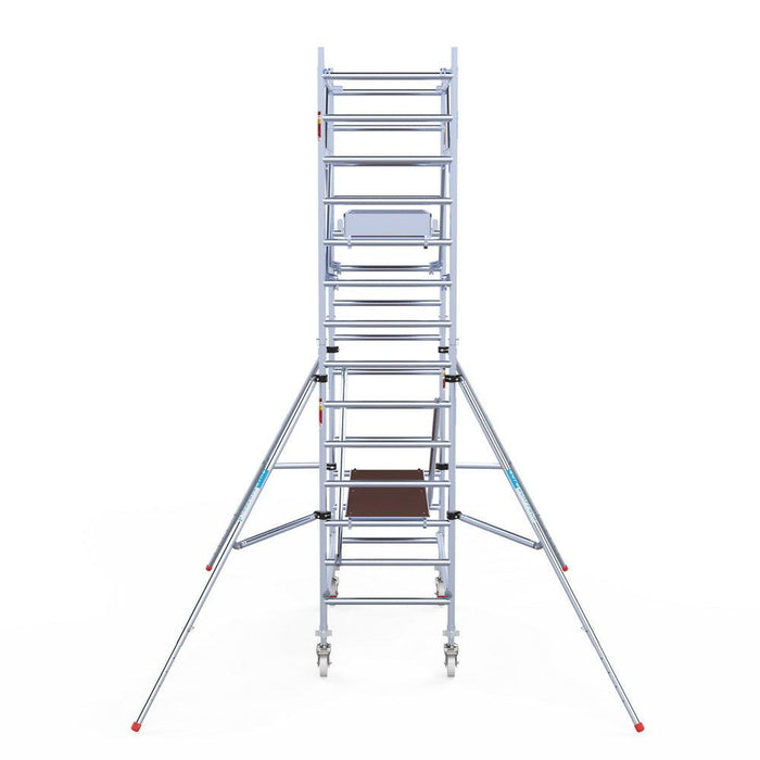 Rollgerüst Eurogerüst Original 90x190 5,2m Arbeitshöhe freistehend - Gerüstexpress.de