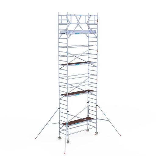 Rollgerüst Eurogerüst Original 90x250 9,2m Arbeitshöhe freistehend - Gerüstexpress.de