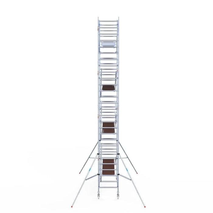 Rollgerüst Eurogerüst Original 90x305 9,2m Arbeitshöhe Carbonplattform freistehend - Gerüstexpress.de