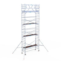 Rollgerüst Eurogerüst Original 90x305 9,2m Arbeitshöhe freistehend