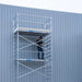 Rollgerüst Euroscaffold Basic 135x305 9,2m Arbeitshöhe an der Fassade - Gerüstexpress.de