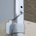 Rollgerüst Euroscaffold Basic 90x305 8,2m Arbeitshöhe an der Fassade - Gerüstexpress.de